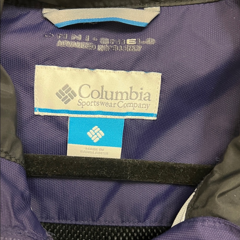 Columbia Women's Deep Blue Utility Jacket or rain jacket - Picture 2 of 4